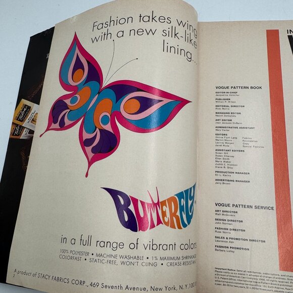 Vintage Vogue International Pattern Books (2)  Aug Sept 1968 April May 1969 - Picture 5 of 9